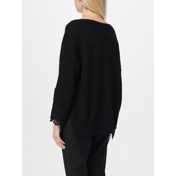 Ermanno Firenze Sweater Woman Black - Picture 2 of 4